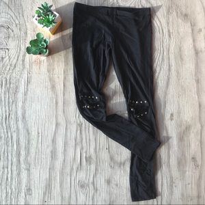 Studded leggings medium